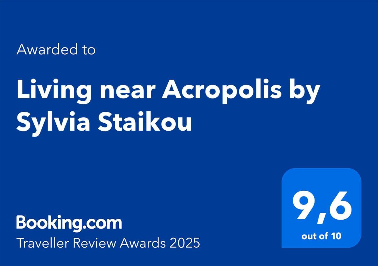 Apartamento Living Near Acropolis By Sylvia Staikou 2Nd & 3D Floor Atenas Exterior foto